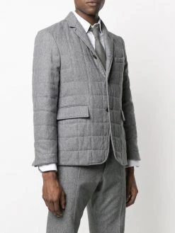 Thom Browne RWB stripe padded jacket