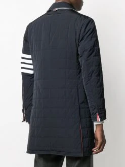 Brand new 𧨠Thom Browne 4 Bar motif padded tailored coat down coats of men π 10 Thom Browne 4-Bar motif padded tailored coat