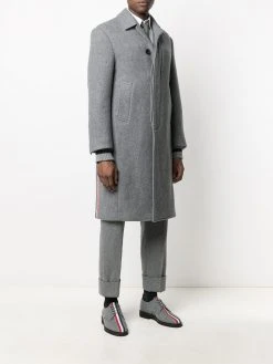 Thom Browne RWB stripe tailored coat