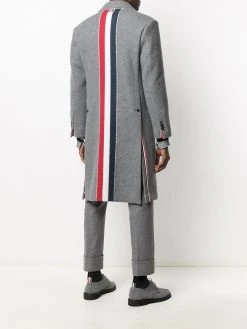 Thom Browne RWB stripe tailored coat