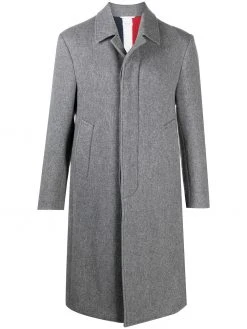 Thom Browne RWB stripe tailored coat