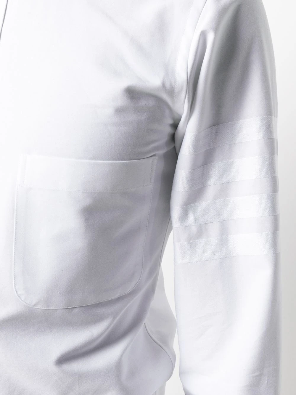 Cheapest β Thom Browne 4 Bar stripe cotton shirt shirts of men π 5 Thom Browne 4-Bar stripe cotton shirt