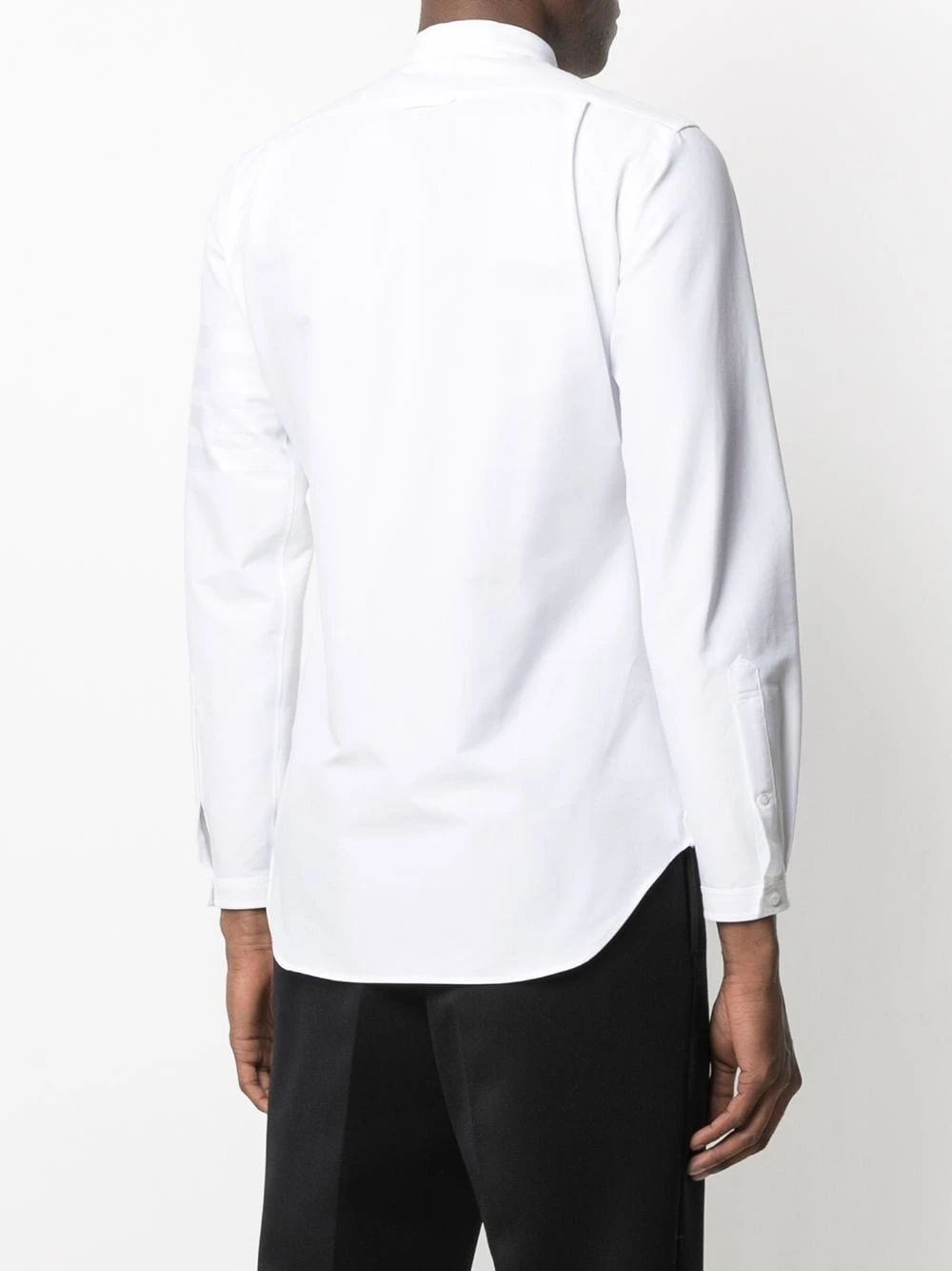 Cheapest β Thom Browne 4 Bar stripe cotton shirt shirts of men π 4 Thom Browne 4-Bar stripe cotton shirt