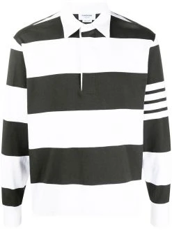 Thom Browne 4-Bar motif polo shirt