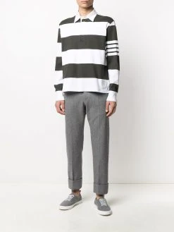 Thom Browne 4-Bar motif polo shirt
