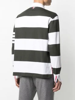 Thom Browne 4-Bar motif polo shirt