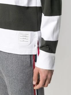 Thom Browne 4-Bar motif polo shirt