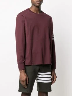 Thom Browne 4-Bar detail sweatshirt