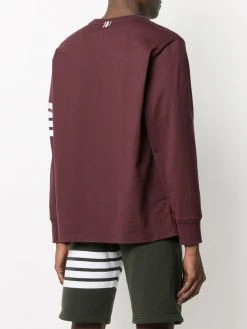 Thom Browne 4-Bar detail sweatshirt