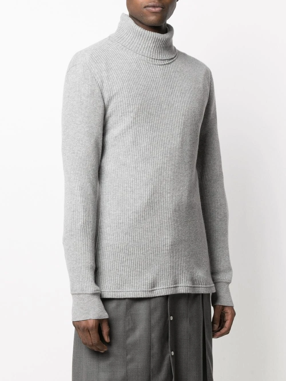 Cheap π Thom Browne Ribbed roll neck jumper knitted sweaters of men π₯ 3 Thom Browne ribbed roll-neck jumper