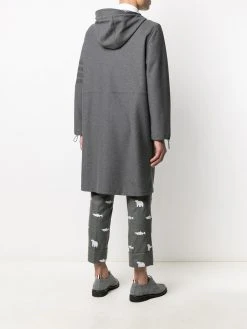 Hot Sale π― Thom Browne Hooded 4 Bar stripe parka parkas of men π₯° 10 Thom Browne hooded 4-Bar stripe parka