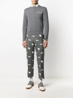 Thom Browne striped merino wool jumper