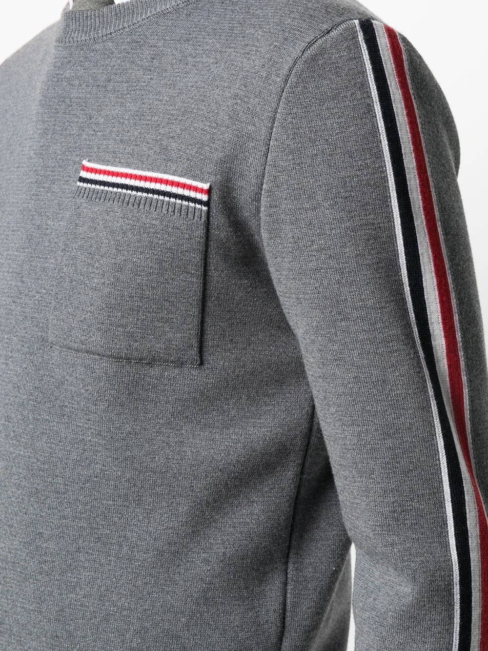 Cheapest π― Thom Browne Striped merino wool jumper knitted sweaters of men π 5 Thom Browne striped merino wool jumper