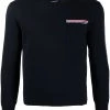Thom Browne signature stripe trim jumper