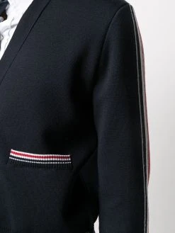 Wholesale ⭐ Thom Browne Striped merino wool cardigan cardigans of men ⌛ 9 Thom Browne striped merino wool cardigan