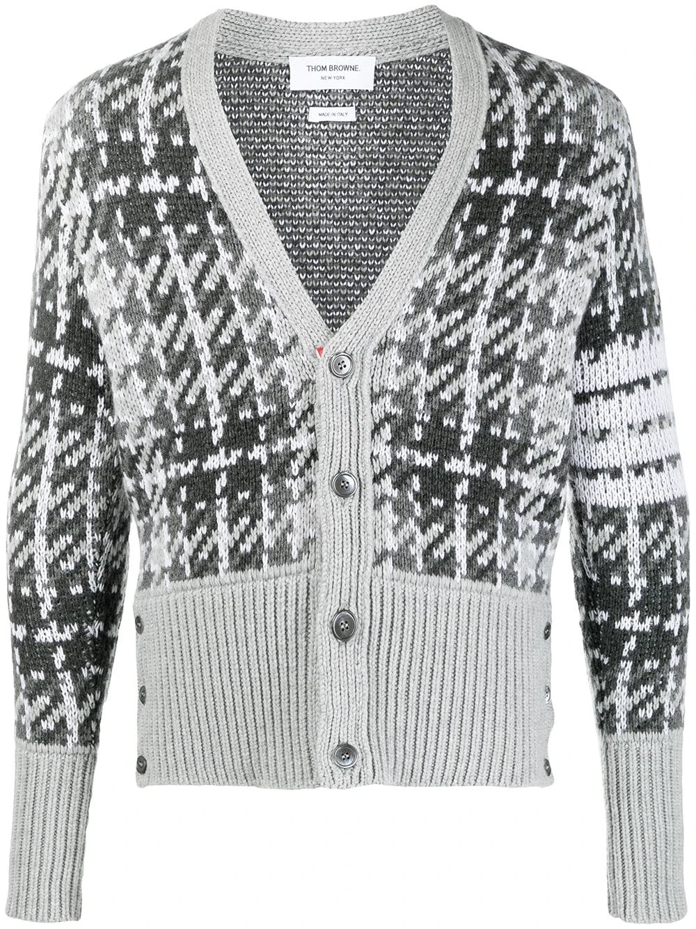 Cheap π Thom Browne Checked intarsia knit cardigan cardigans of men π 1 Thom Browne checked intarsia knit cardigan