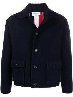 Thom Browne RWB stripe shirt jacket
