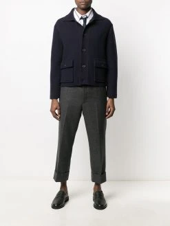 Thom Browne RWB stripe shirt jacket