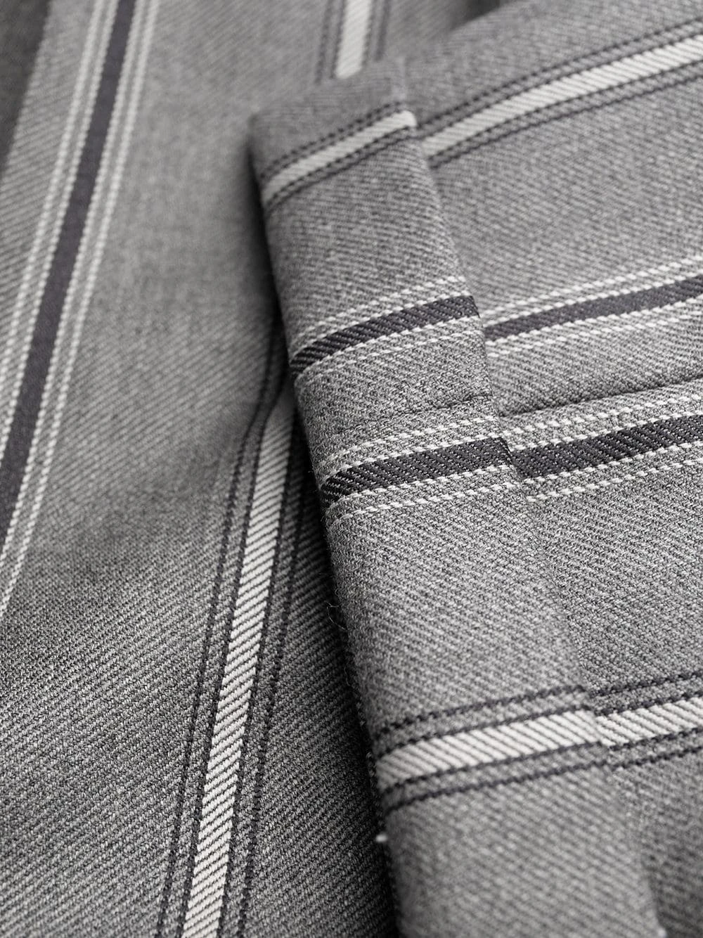 Budget π Thom Browne Striped wool trousers cropped pants of men π 7 Thom Browne striped wool trousers