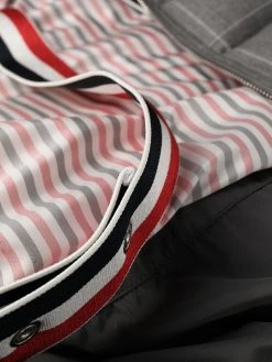 Outlet ⌛ Thom Browne Panelled puffer jacket down jackets of men ✨ 12 Thom Browne panelled puffer jacket