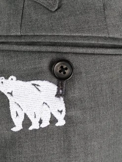 Thom Browne animal-pattern tailored trousers