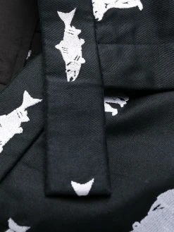 Thom Browne embroidered animal trousers