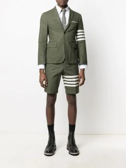 Thom Browne 4-Bar motif single-breasted blazer