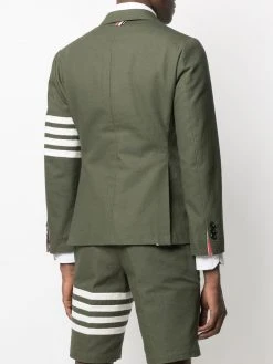 Thom Browne 4-Bar motif single-breasted blazer
