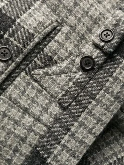 Thom Browne checked pleated skirt