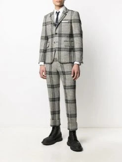 Thom Browne checked wool suit jacket
