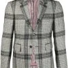 Thom Browne checked wool suit jacket