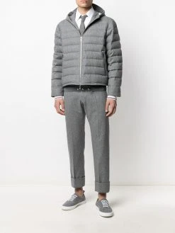 Thom Browne tri-stripe puffer jacket