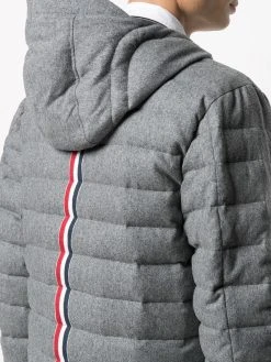 Thom Browne tri-stripe puffer jacket