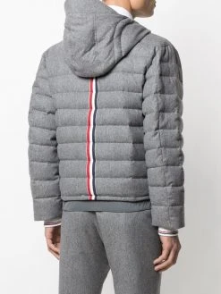 Thom Browne tri-stripe puffer jacket