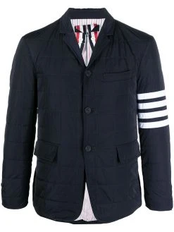 Thom Browne 4-Bar motif padded blazer