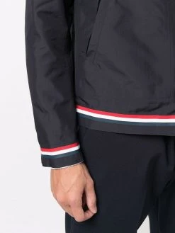 Thom Browne RWB-stripe hooded jacket