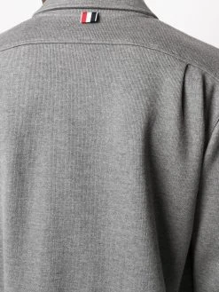 Thom Browne 4-Bar stripe cotton-jersey jacket