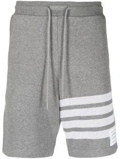 Thom Browne 4-Bar drawstring performance shorts