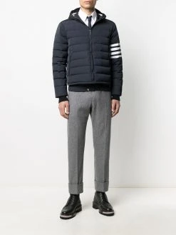Thom Browne 4-Bar stripe padded jacket