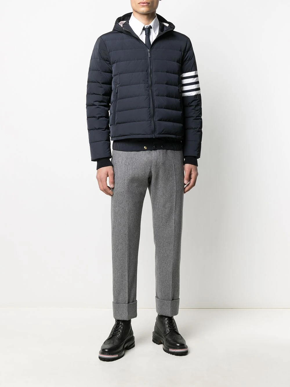 Best Pirce π Thom Browne 4 Bar stripe padded jacket down jackets of men π 2 Thom Browne 4-Bar stripe padded jacket