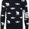 Thom Browne fish bear jumper