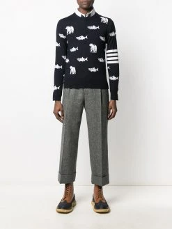Thom Browne fish bear jumper