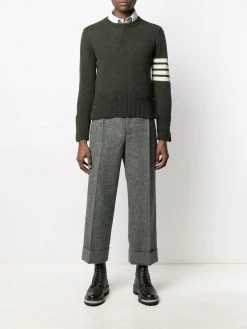 Thom Browne 4-Bar chunky-knit jumper
