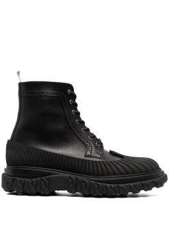 Thom Browne chunky leather ankle boots