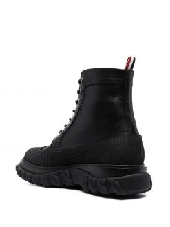 Brand new β Thom Browne Chunky leather ankle boots of men π₯° 6 Thom Browne chunky leather ankle boots