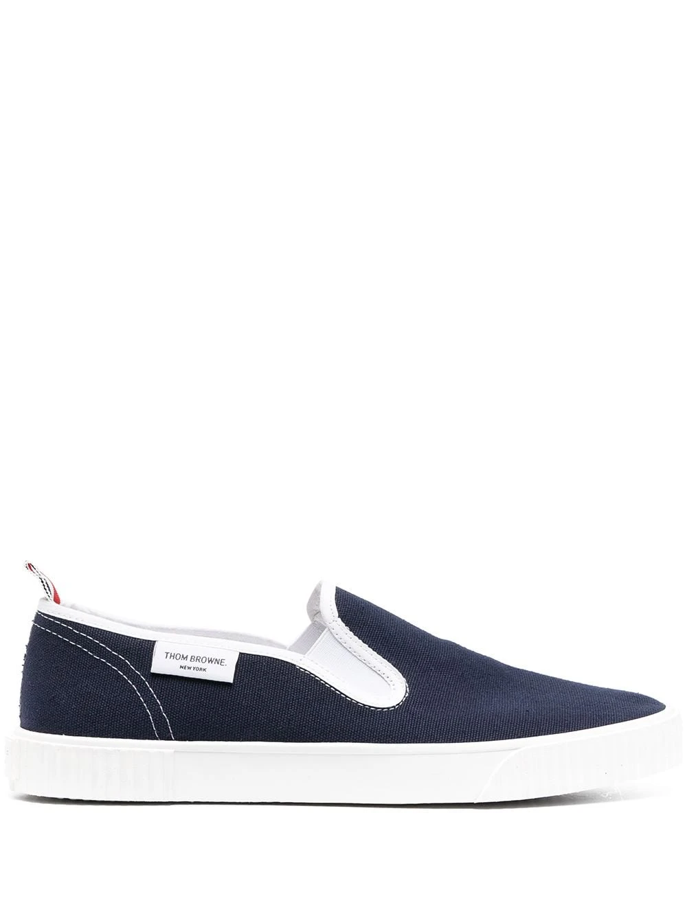 Cheap π Thom Browne Slip on flat sneakers slip-on of men β 1 Thom Browne slip-on flat sneakers
