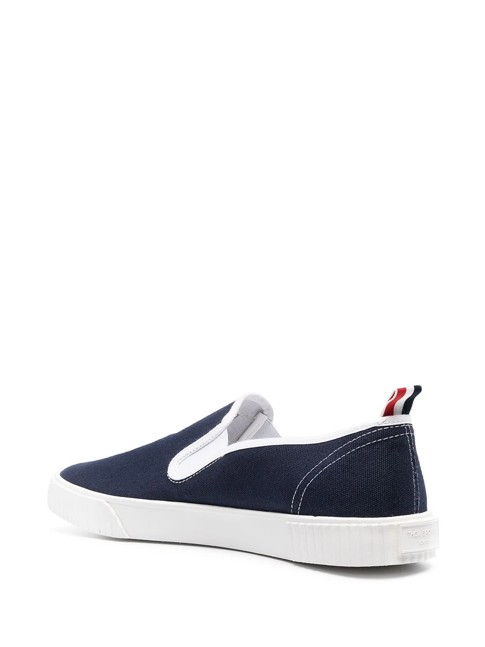 Cheap π Thom Browne Slip on flat sneakers slip-on of men β 3 Thom Browne slip-on flat sneakers