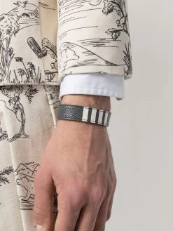 Thom Browne 4-Bar stripe bracelet