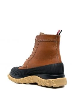 Thom Browne covered outsole wingtip boots