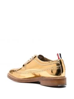 Hot Sale ✔️ Thom Browne Metallic longwing brogues of men 🤩 6 Thom Browne metallic longwing brogues